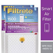 Filtrete 20x25x1 Smart Air Filter Mpr 1500 Allergen