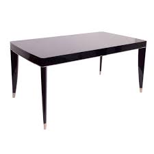 1940s Dining Table In Black Lacquer By De Coene Freres Belgian Art Deco 1 Vintage Dining Room Table Dining Room Table Modern Dining Room Tables