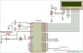 8051 Microcontroller Based Frequency Counter Microcontrollers Circuit Diagram Electronics Projects