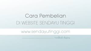 Beauty, cosmetic & personal care. Beli Produk Sendayu Tinggi Di Web Youtube