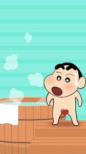 Download Naked Shin Chan Cartoon Wallpaper | Wallpapers.com