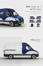 Van Mockup 7 Van Mockup Powerpoint Design