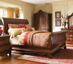 Classic Unique Wood Bed Design For Bedroom Interior By A R T Furniture Calais Nevada By Design Bed Design Wood Bed Design Bedroom Interior