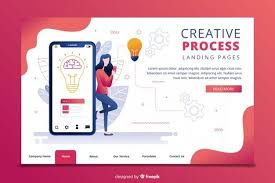 Download Creative Landing Page Template For Free