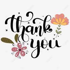 Thank you with flowers clipart. Thank You Text Hand Lettering With Flowers And Leaves Thank You Thanks Thank You Clipart Png And Vector With Transparent Background For Free Download