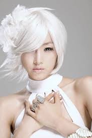 Most hair dyes don't really make my hair blond. White Hair Beauty White Hair Beauty White Blonde Hair Beautiful Hair