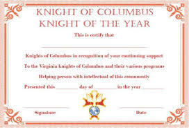 Years of service certificate templates the recognition of the employees is very important in the company to make them realize that their all efforts and contributions in the success of the company is valued and respected. 10 Superb Knights Of Columbus Certificate Templates For Appreciation Template Sumo