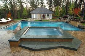 Ideas for outdoor pool house and bar. Pool Houses Cabanas Landscaping Network