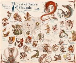 Even forest spirits and baby dragons need a forever home. Map Shares Every Country S Most Famous Mythical Creature Nerdist