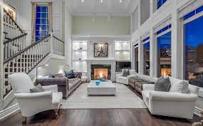 Cherry furniture's characteristics are brought out when placed in a room with a contrasting wood style. What Color Rug Goes With A Grey Couch Interior Design