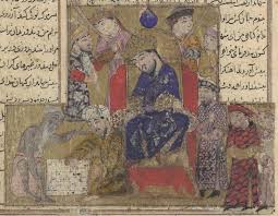 Image result for Persian manuscript chess