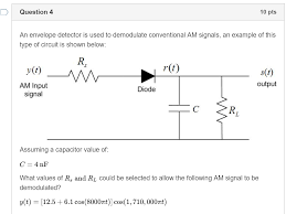 To improve pa efficiency, an envelope detector has become increasing popular. Envelope Detector For Am Signals Electrical Engineering Stack Exchange