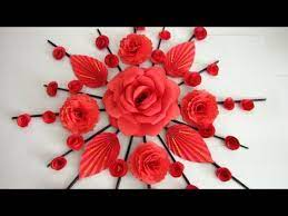 Check spelling or type a new query. Paper Flower Wall Hanging Newspaper Craft Diy Hanging Flower Wall Decoration Ideas 37 Youtube