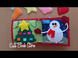 Christmas Quiet Book Youtube Christmas Gift Christmas Quiet Book Quiet Book Ideas Baby Quiet Book Infan Quiet Book Heart For Kids Sensory Book