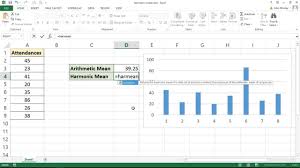 Harmean Function Calculate The Harmonic Mean In Excel Youtube