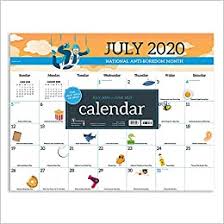 National doughnut day always the first friday in june. Every Day S A Holiday Large 17 X 22 Desk Pad Monthly Blotter Calendar July 2020 June 2021 Tf Publishing 9781643326931 Amazon Com Books