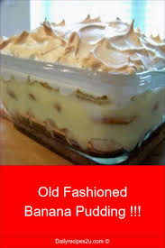 Old Fashioned Banana Pudding Banana Pudding Homemade Banana Pudding Recipe Banana Pudding Recipes