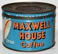 Can For Maxwell House Coffee 1950 1960 This Is What Coffee Cans Looked Like Hoboken Historical Museum Maxwell House Coffee Maxwell House Vintage Tins