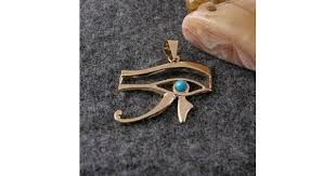 Eye Of Horus Ring Eye Of Ra Band Ring - Egyptian Ring | Forefathers-Art