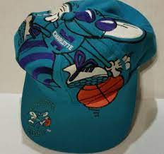 Charlotte Hornets Vintage Snapback The Game Big Logo Hat Nba Rare Cap Starter Gorras Gorra Vieja Escuela