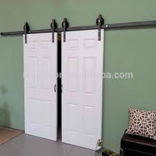 Source White 6 Panel Hdf Moulded Sliding Barn Doors Interior On M Alibaba Com Barn Doors Sliding Garage Door Design Barn Door