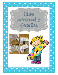 Main Idea Spanish Worksheets Teaching Resources Tpt