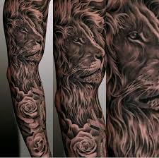 Unreal Sleeve Sleeve Tattoos Lion Shoulder Tattoo Best Sleeve Tattoos