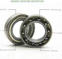 Iron Cover Flange Bearing F626ZZ Sealed Deep Groove Ball ...