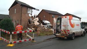 The principal explosive gases are natural gas, methane, propane and butane, because they are widely used for heating purposes. Incredible Escape For Occupant After House Almost Destroyed By Gas Explosion Anglia Itv News