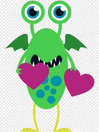 You're gonna be seeing this face on tv more often. Valentine S Day Monster Heart Microsoft S Monsters Love Leaf Png Pngegg