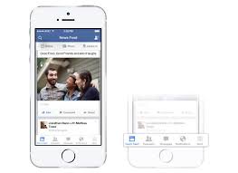 Facebook Ios App Gets A Facelift Gives Iphone Users A New Navigation Bar Wireless Technology Technology App