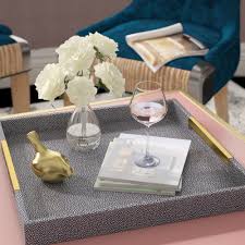 The antique silver trays pull the styles together with color, and the warm burlap, wood, glass and ceramic items, plus that unique bouquet, really create a focal point. 10 Best Decorative Trays For 2021 Ideas On Foter