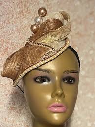 Brown Fascinator