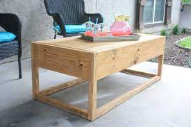 Next, i flipped the table over and cut the top 1x 4 planks into 27 lengths and screwed them to the top leaving a space between each board. Diy Modern Outdoor Side Table The Inspired Workshop