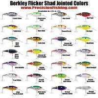 Berkley Flicker Shad Jointed 5 Firetail Hot Perch