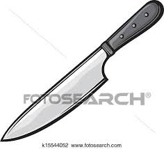 Couteau Cuisine Clipart K15544052 Fotosearch