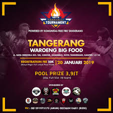 Contoh Brosur Turnamen Free Fire Pigura