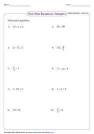 Preview On Multi Step Equations Worksheets In 2020 One Step Equations Multi Step Equations Worksheets Equations