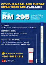 Having heard of sime darby medical center subang jaya, he stopped by the hospital. Covid 19 Nasal And Throat Swab Tests Are Available Sjmc