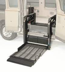 Wheelchair platform lifts are a type of machinery that is designed to lift a heavy wheelchair into a vehicle. Wheelchair Lifts For Vans Cars Ada Commercial Braunability