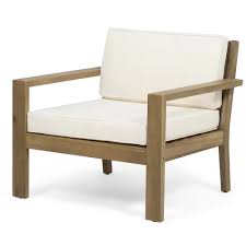 Vendredi Outdoor Patio Chair With Cushions Patio Chairs Outdoor Patio Chairs Wood Patio Chairs