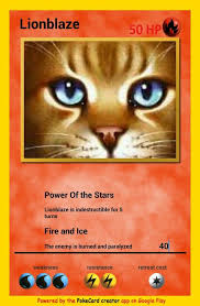 We've ranked these adorable cat pokémon. Lionblaze Pokemon Card Warrior Cats Warrior Cats Series Cat Pokemon