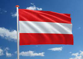 Oostenrijk vlag video wuiven in de wind. Oostenrijkse Vlag Bestel Uw Oostenrijkse Vlag Bij Mastenenvlaggen Nl