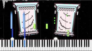 Toby Fox Megalo Strike Back Lyricwulf Piano Tutorial On Synthesia Youtube