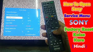 Pakai aplikasi whatsapp dan simpan nomor 08551500828 den. How To Open Sony Led Tv Service Menu Sony Bravia Hard Reset For Gsm