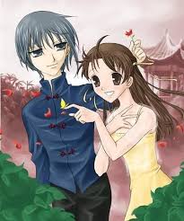 Yuki And Tohru In A Pretty Meadow Fruits Basket Fruits Basket Manga Fruits Basket Anime