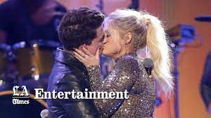 The bow marks puth's first entry as a lead. Meghan Trainor And Charlie Puth Kiss Passionately Are Just Friends American Music Awards 2015 Youtube