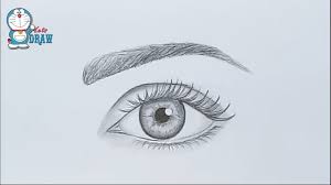 Easy Way To Draw A Realistic Eye For Beginners Step By Step Youtube Eyeball Drawing Eye Drawing Easy Eye Drawing