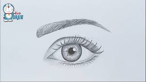 Hyper realistic drawings and paintings: Easy Way To Draw A Realistic Eye For Beginners Step By Step Youtube