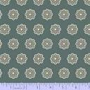 Marcus Fabrics - UPTOWN DUETS - Spaced Flowers, Teal - Lancaster ...